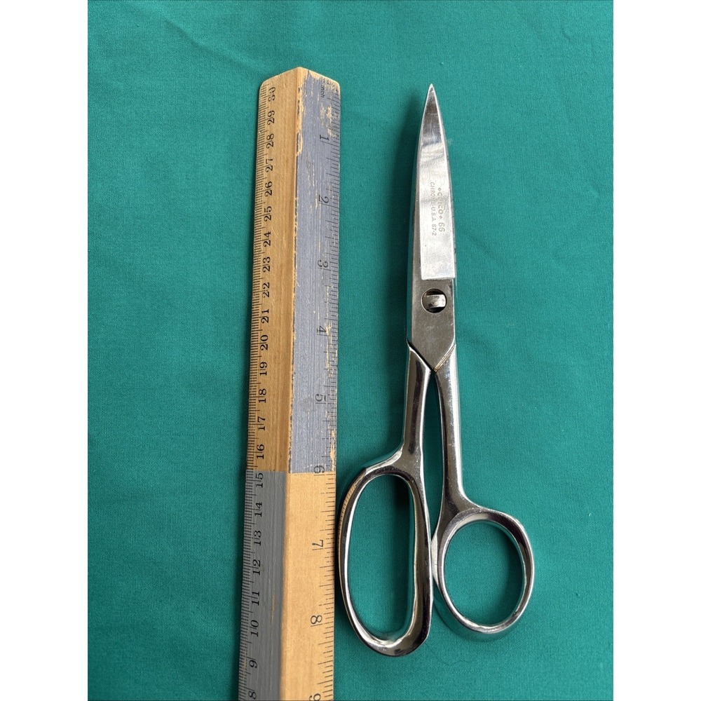 Cutco USA Made 8" CUTCO 66 Stainless Chrome Kitchen Shears Scissors Take Apart - Picture 2 of 10